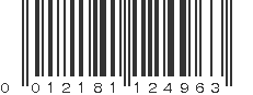 UPC 012181124963