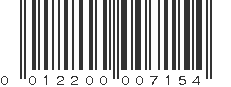 UPC 012200007154