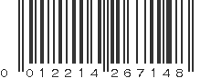 UPC 012214267148