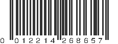 UPC 012214268657