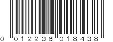 UPC 012236018438