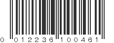 UPC 012236100461