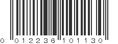 UPC 012236101130