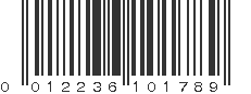 UPC 012236101789