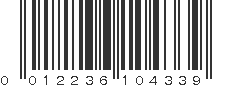 UPC 012236104339