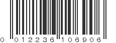 UPC 012236106906