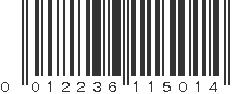 UPC 012236115014