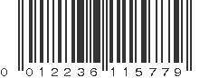 UPC 012236115779