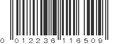 UPC 012236116509
