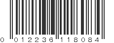 UPC 012236118084