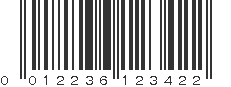 UPC 012236123422