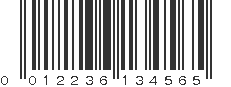 UPC 012236134565