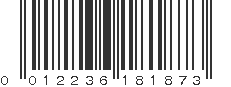 UPC 012236181873