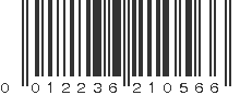 UPC 012236210566