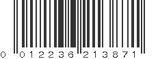 UPC 012236213871