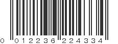 UPC 012236224334