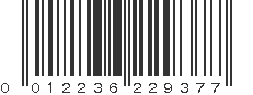 UPC 012236229377