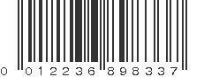 UPC 012236898337