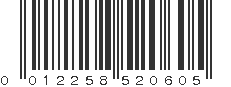 UPC 012258520605