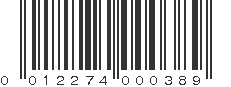 UPC 012274000389