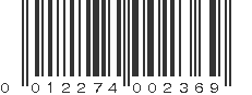 UPC 012274002369