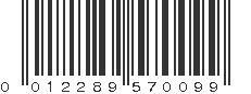 UPC 012289570099