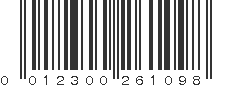 UPC 012300261098