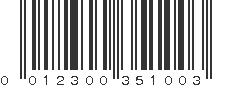 UPC 012300351003