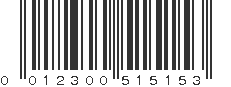 UPC 012300515153