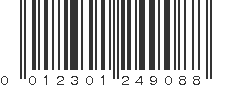 UPC 012301249088