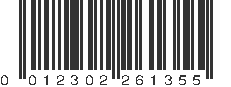 UPC 012302261355