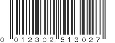 UPC 012302513027