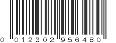 UPC 012302956480