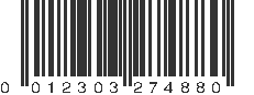 UPC 012303274880