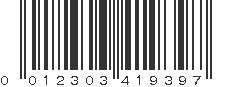 UPC 012303419397