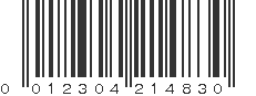 UPC 012304214830