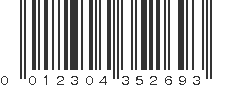 UPC 012304352693