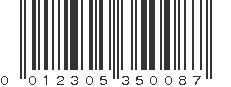 UPC 012305350087