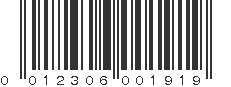 UPC 012306001919