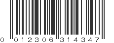 UPC 012306314347