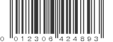 UPC 012306424893