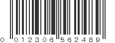 UPC 012306562489