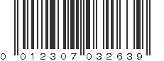 UPC 012307032639