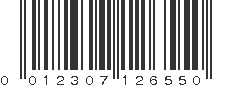 UPC 012307126550