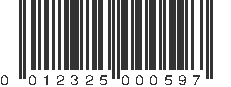 UPC 012325000597