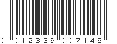 UPC 012339007148