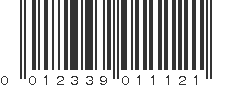 UPC 012339011121