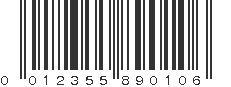 UPC 012355890106