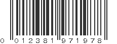 UPC 012381971978