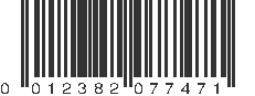 UPC 012382077471